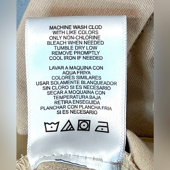 GIBSON LATIMER Women’s Pants, sits below waist, skinny fit, Khaki Color, Size 8 - Picture 3 of 12